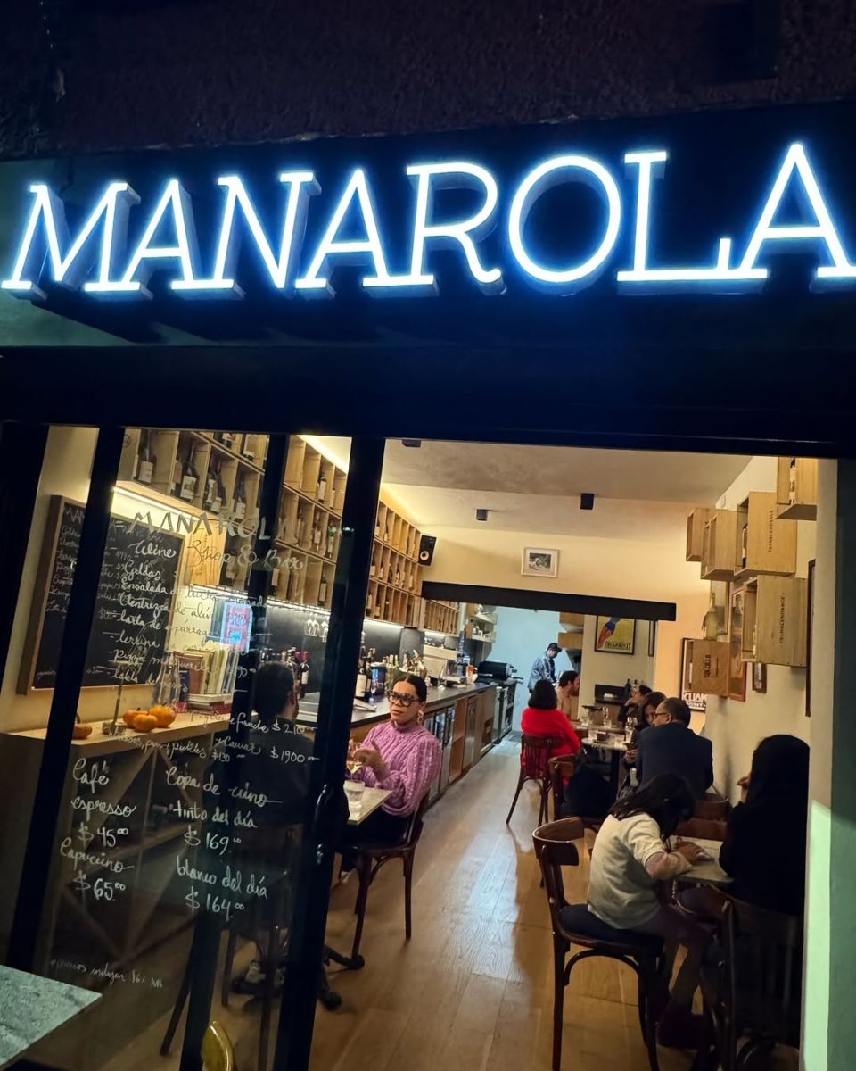 Manarola es un wine bar de reciente apertura en la CDMX