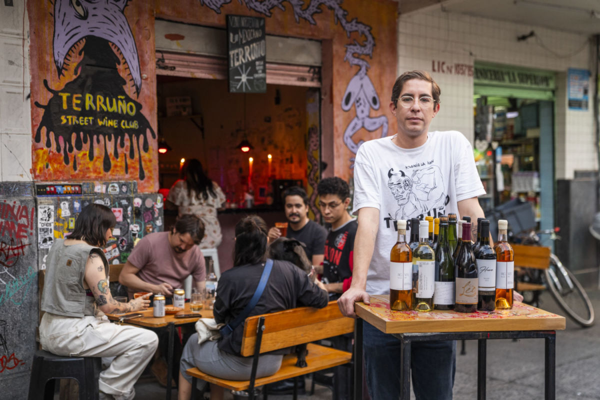 Terruño un wine bar en la Roma