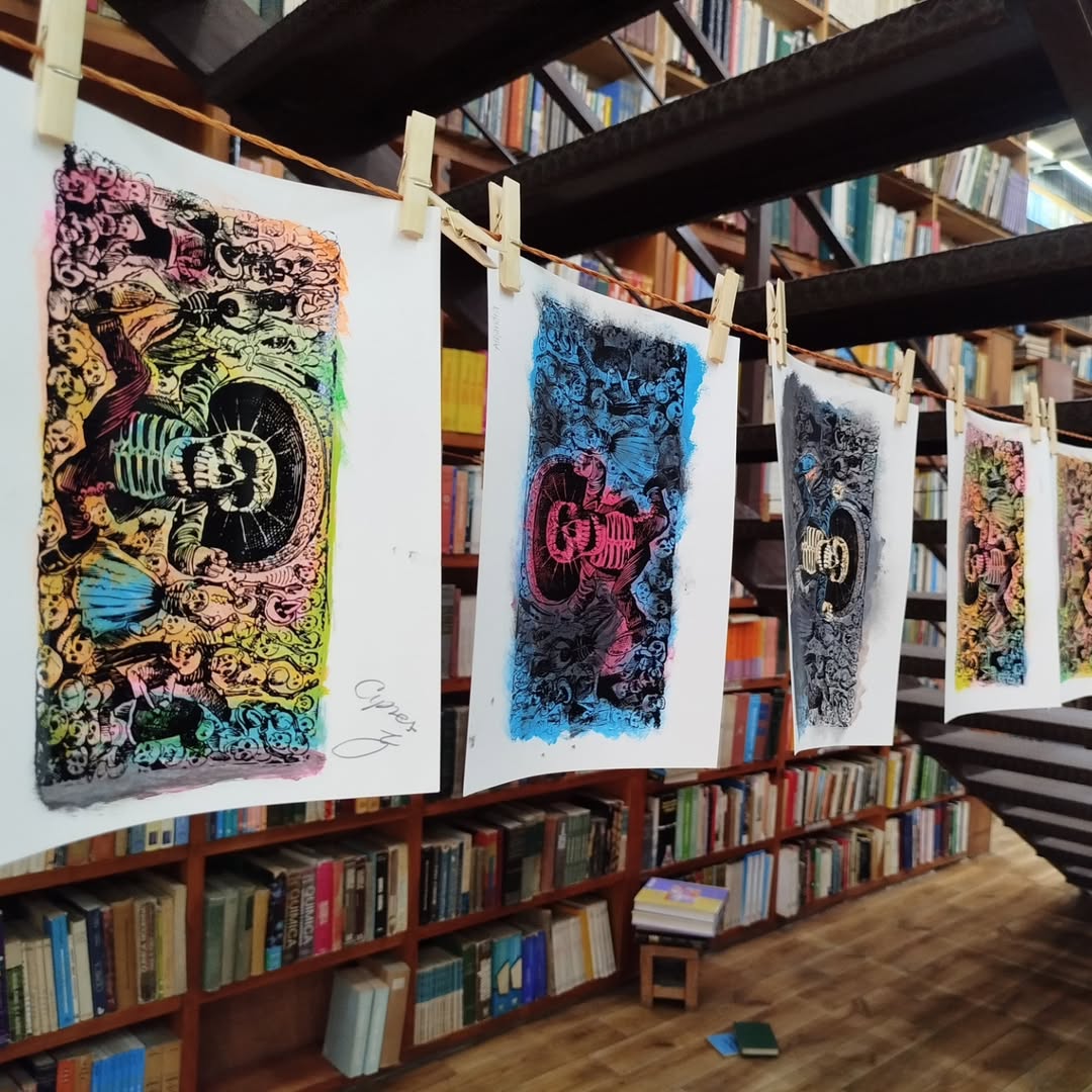 Laboratorio de Serigrafía en el Museo Salón Posada