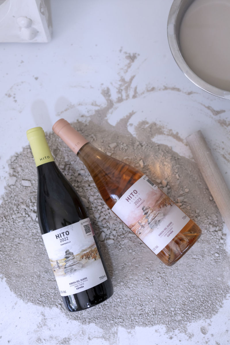 Hito Rosado y Tinto de bodegas cepa 21. 