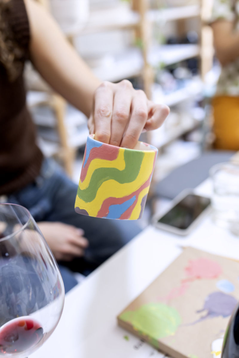 Cerámica para hacer con amigos. 