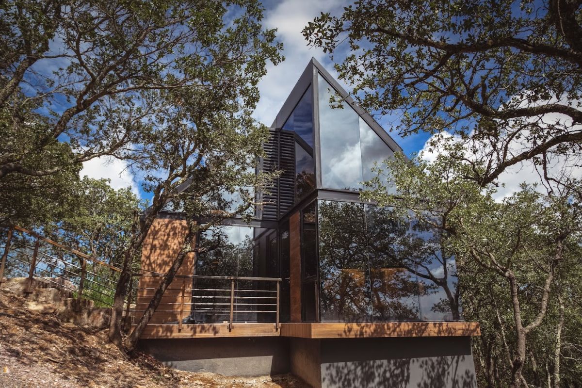 La Forêt son unas cabañas boutique ubicadas a una hora de León, Guanajuato 
