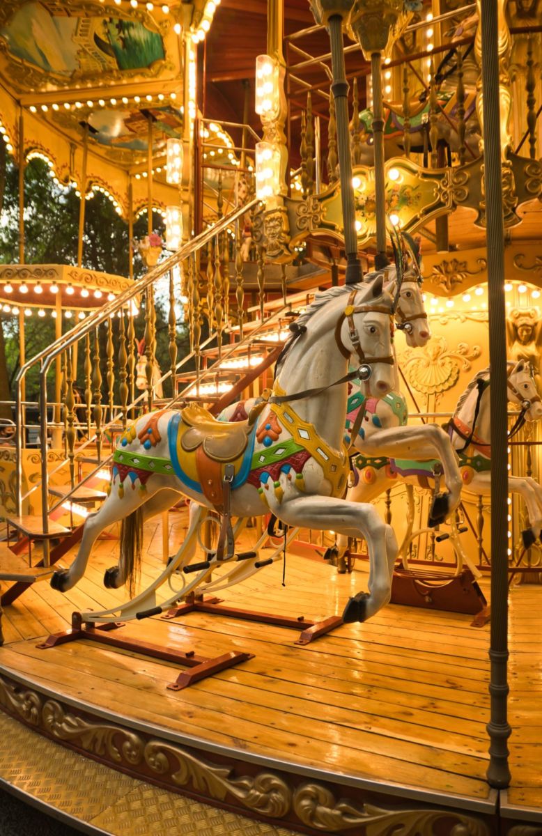 Detalles del Carrusel de Chapultepec