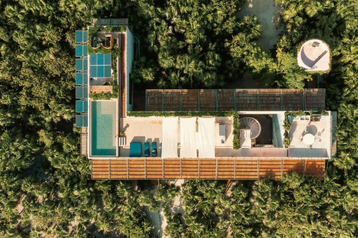 Olvida eso que te estresa tanto en esta villa ecológica sumergida en una reserva de la biósfera en Tulum