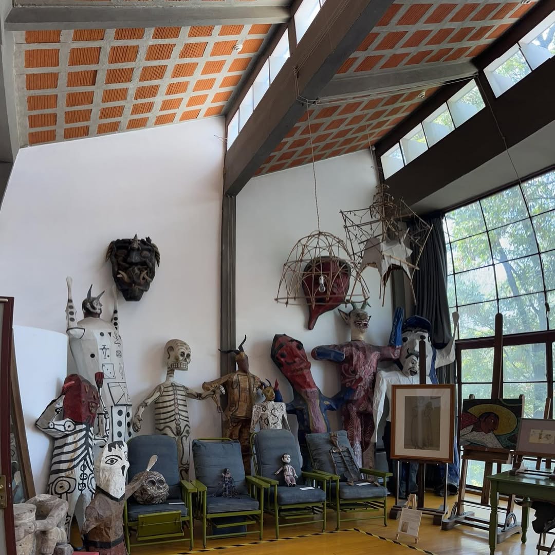 Diego Rivera pintó ahí la mayoría de sus obras 