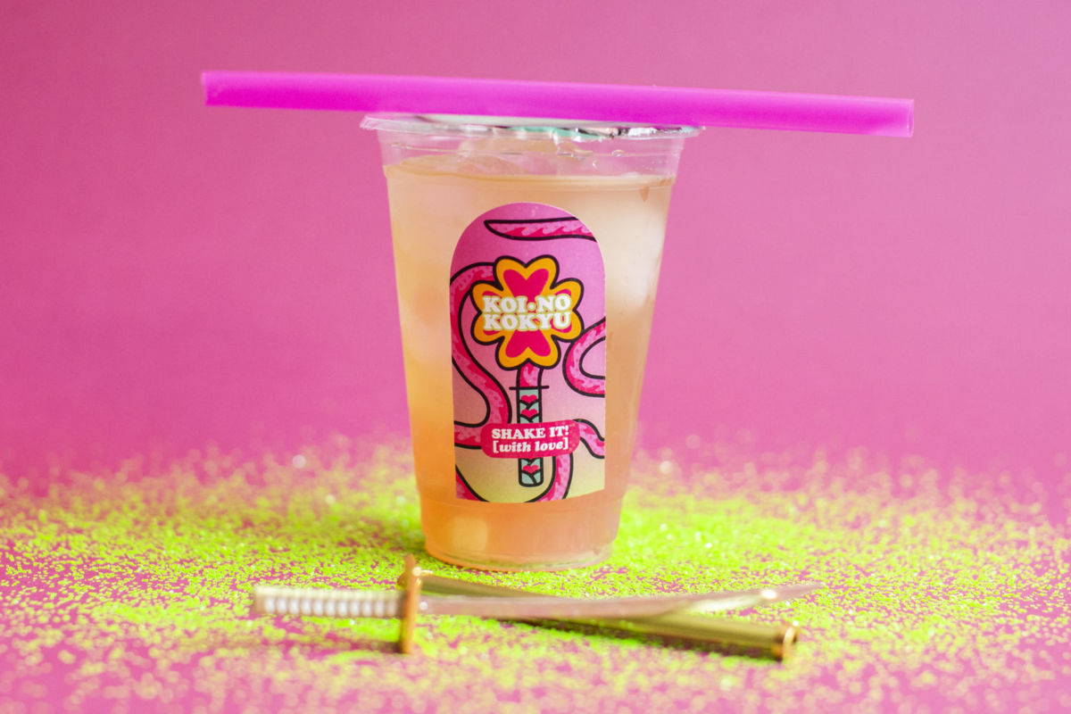 cocteleria con bubble tea