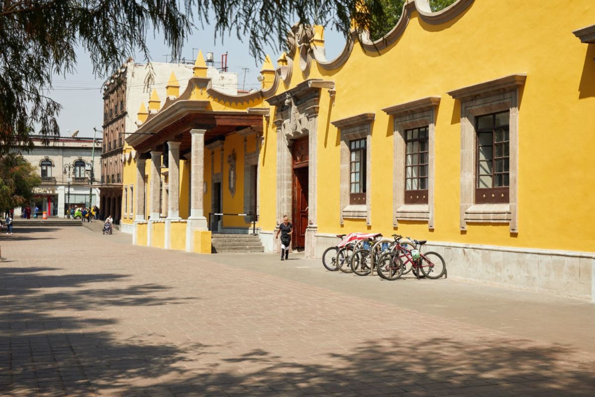 Paseo en bici en Coyoacán