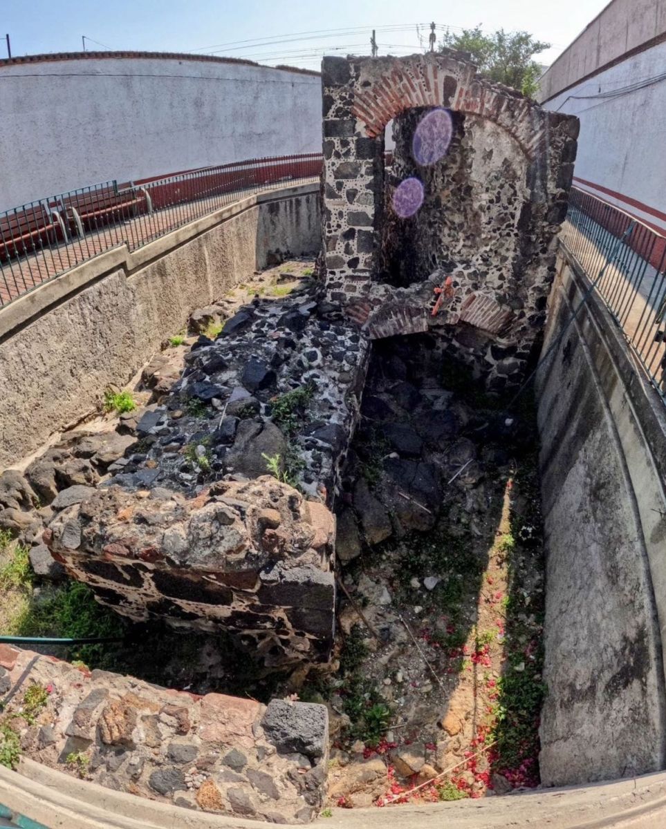 Molino de papel en el Ex Convento de Culhuacán INAH