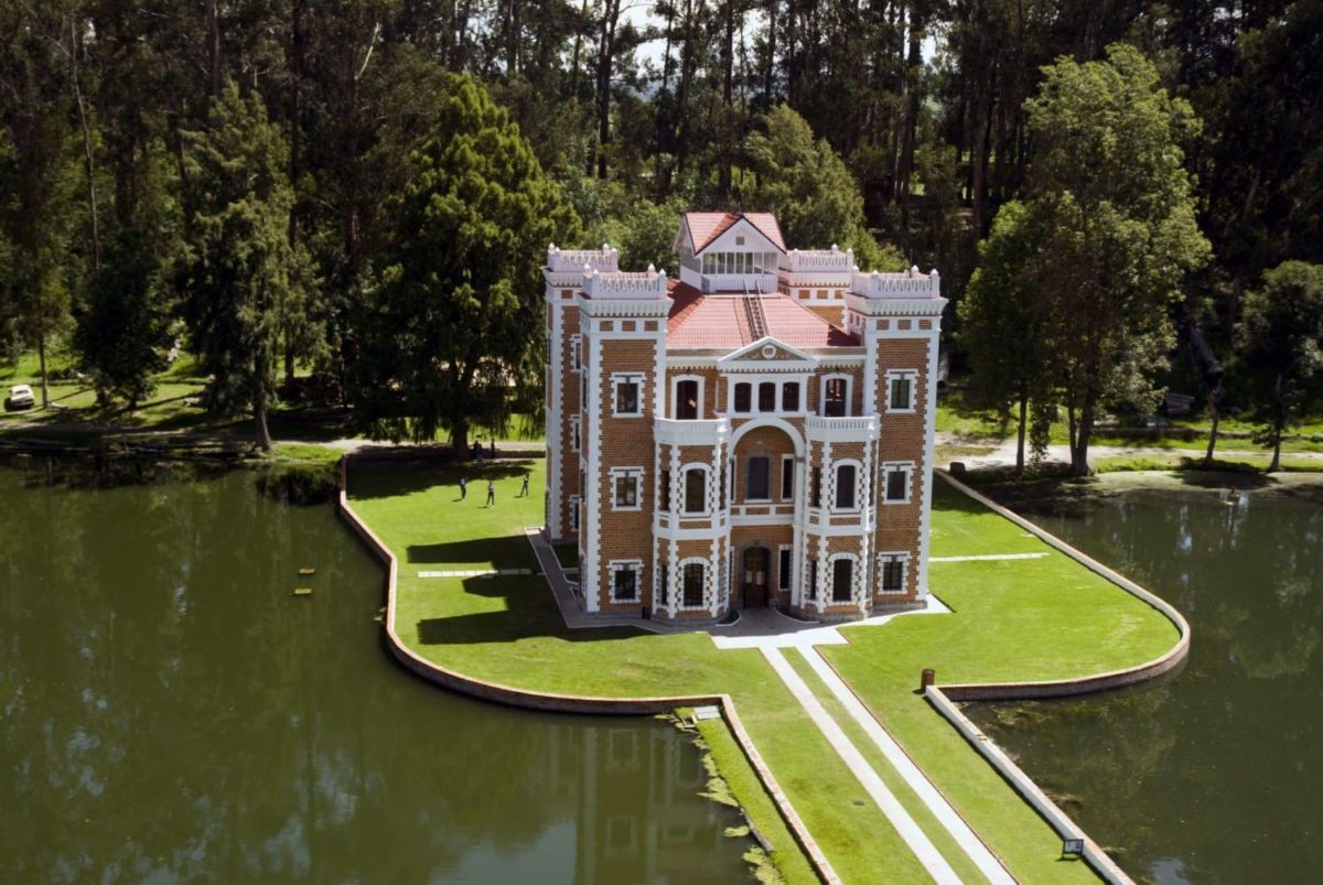 Vista aérea del Castillo de Gillow