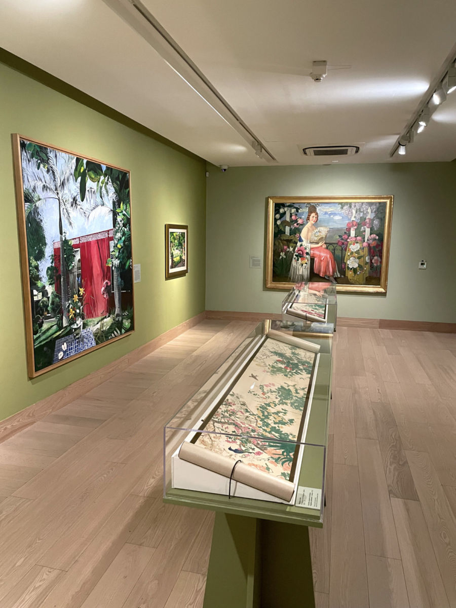 Exposición de flores en CDMX