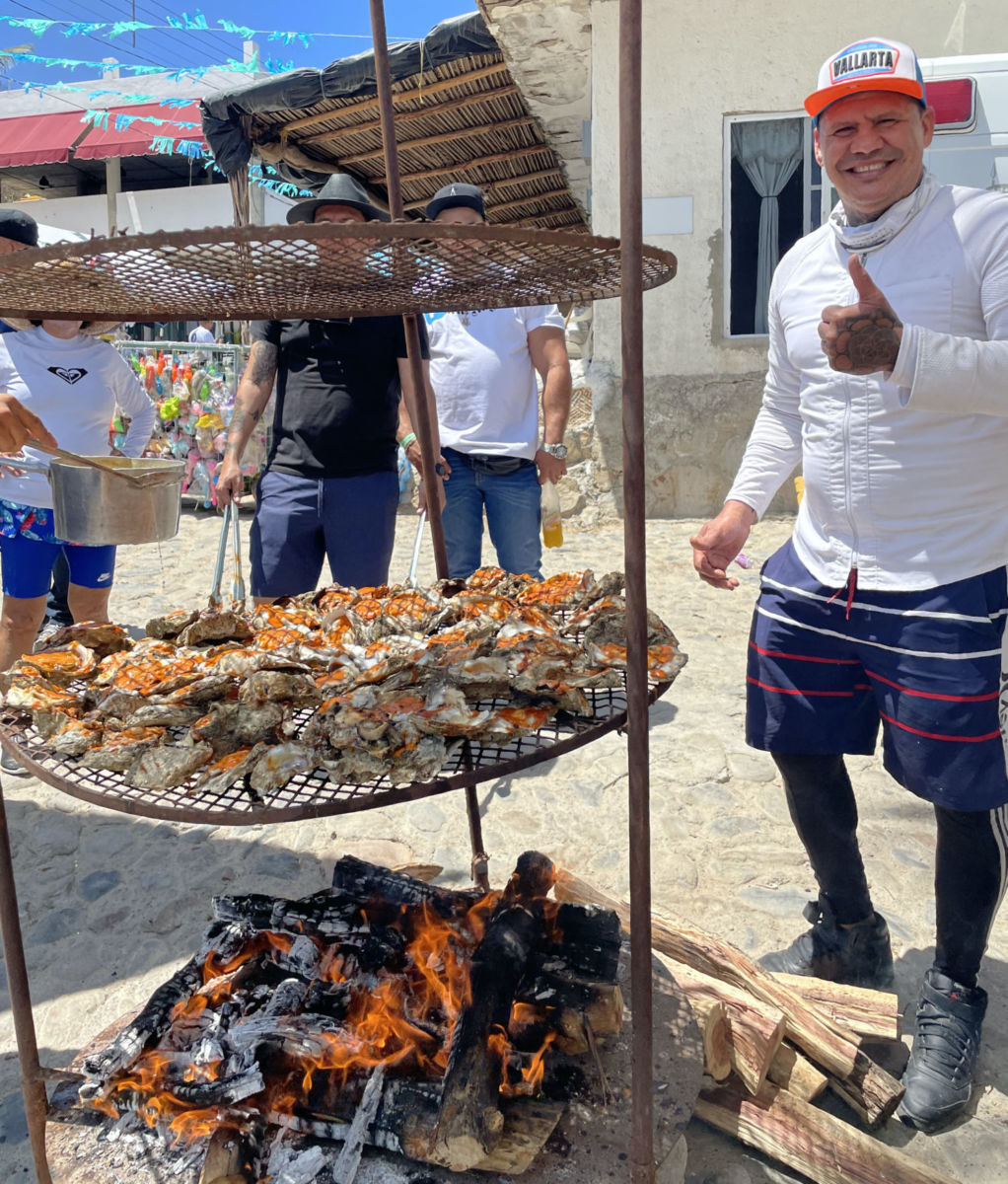 Chef Polo Cortés en el Festival del Ostión