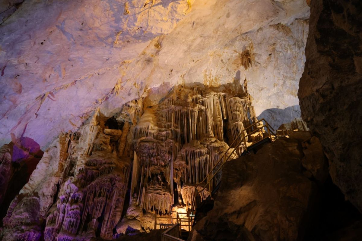 Estas formaciones rocosas estuvieron sumergidas bajo el mar 