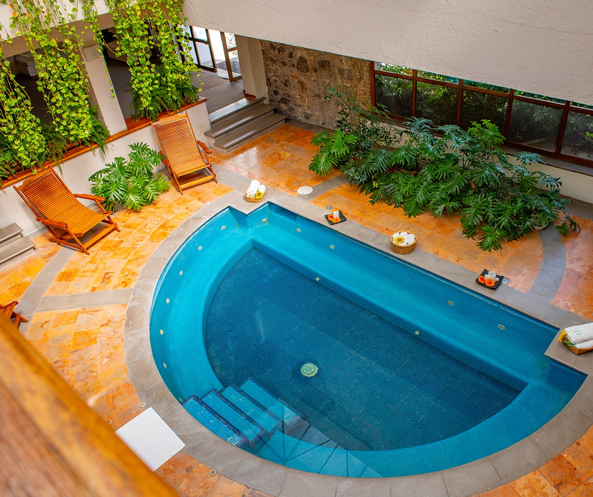 La Hacienda Cocoyoc tiene un spa donde realizan masajes relajantes 