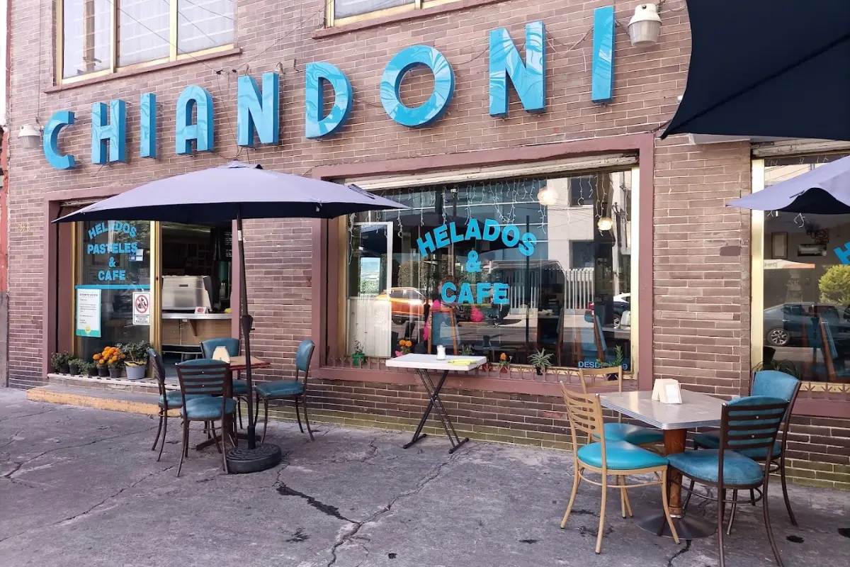 Heladería Chiandioni en la Col. Nápoles