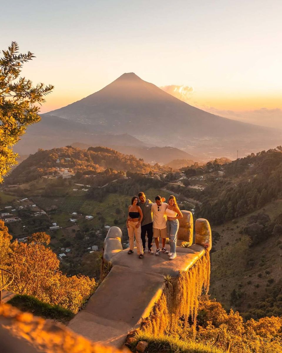Paisajes inolvidables desde Hobbitenango. 