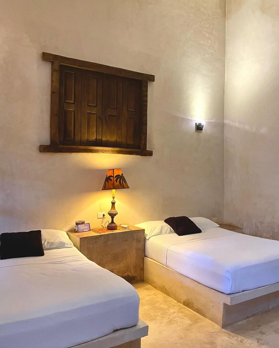 Hospedaje en el pueblo amarillo de México 