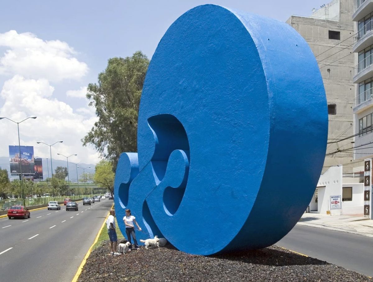 Escultura de La Ruta de la Amistad