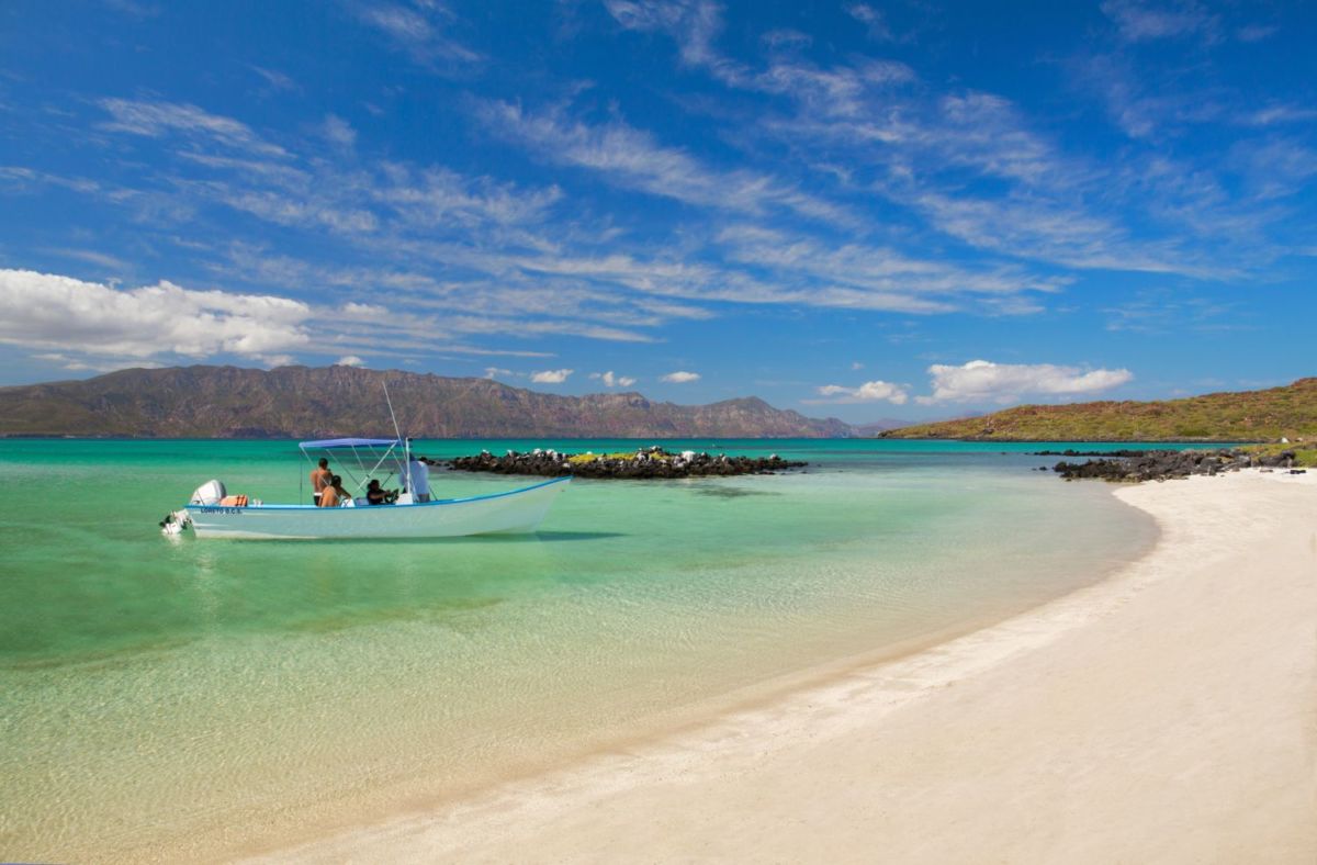 Playa en Loreto Baja California