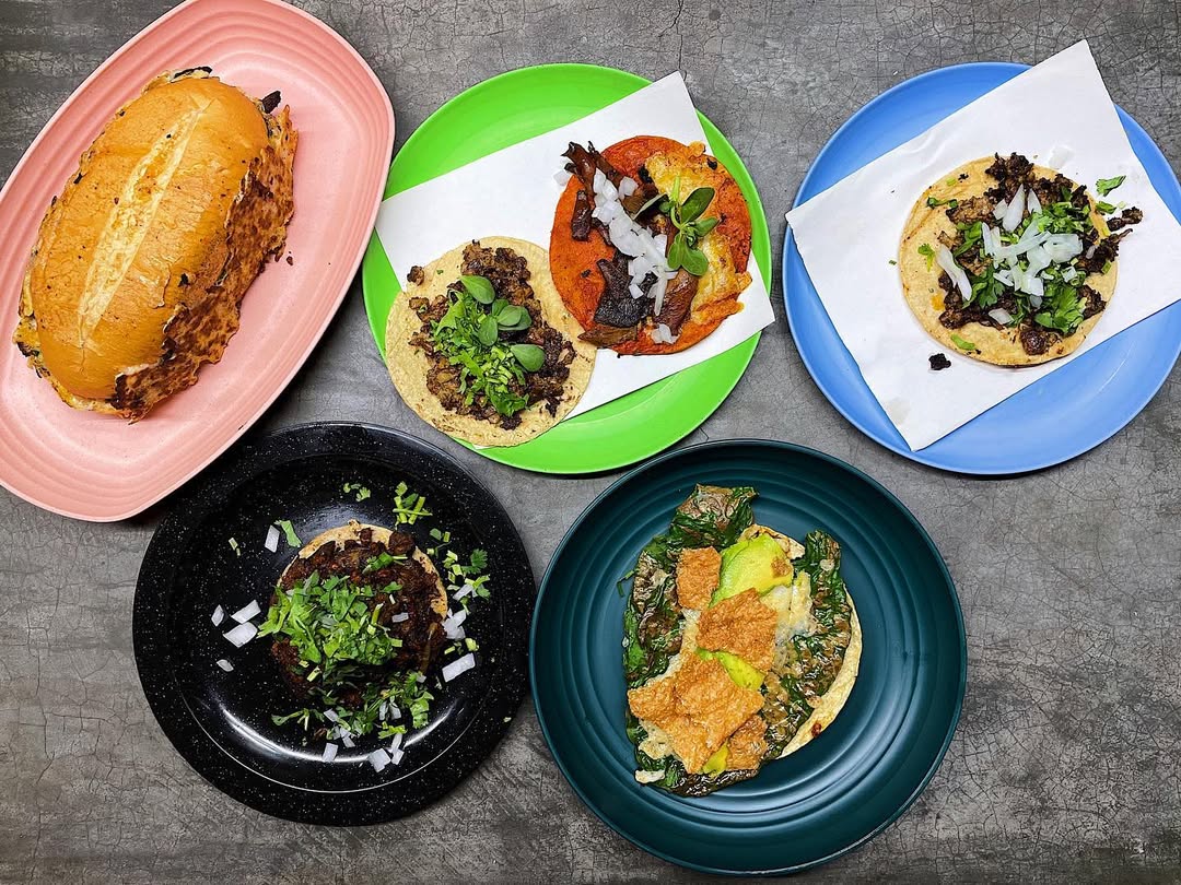 Tortas, tacos y tlayudas 100% veganos