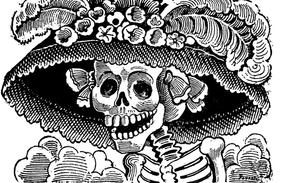 Dibujo de la Catrina