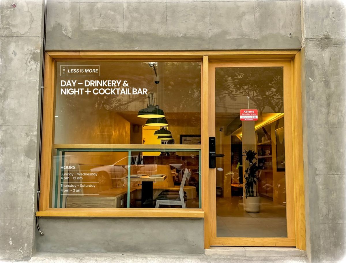 ¿Coctelería y matemáticas? Esa es la propuesta de Less is More, el nuevo ‘must visit’ de la CDMX