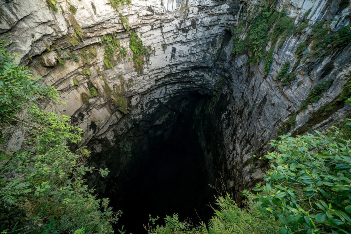 Sótano de las Golondrinas en Aquismón 