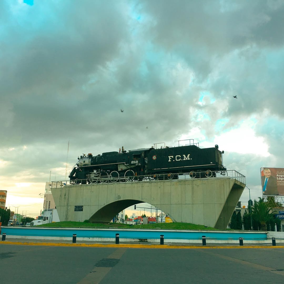 La Maquinita es una antigua locomotora ubicada en Apizaco 