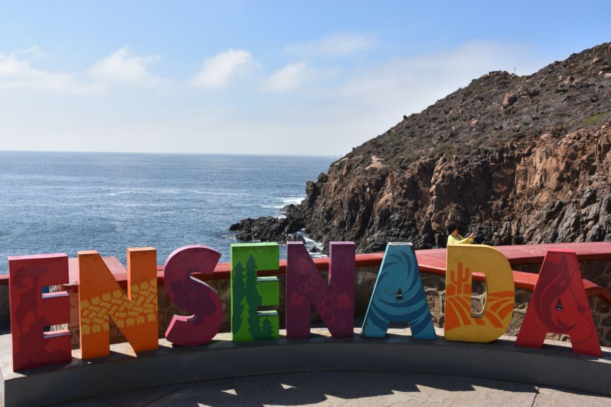 Letras de Ensenada en Baja California