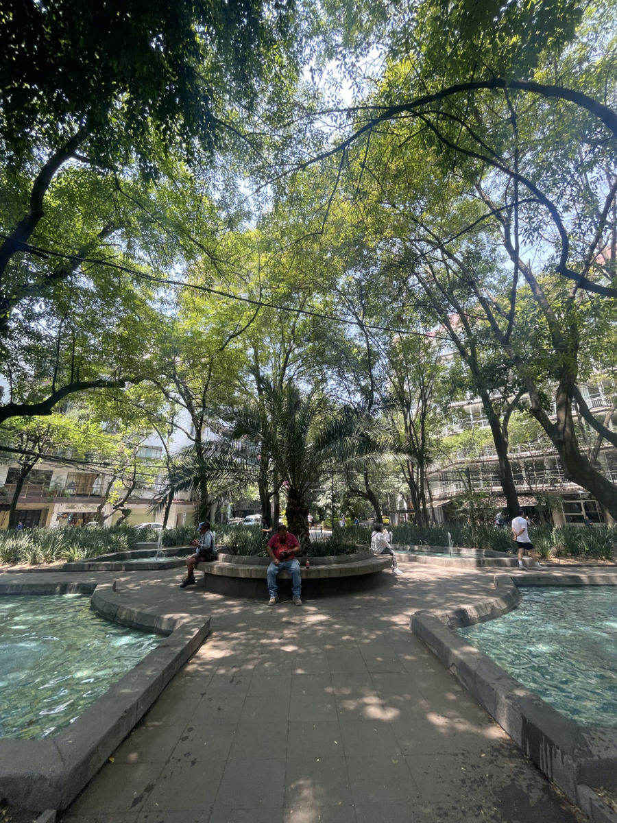 Glorieta Iztaccíhuatl en la Condesa