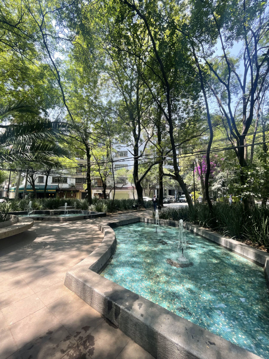 Fuentes de la Glorieta Iztaccíhuatl