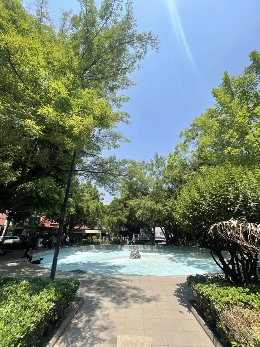 Glorieta Citlaltépetl en la Condesa