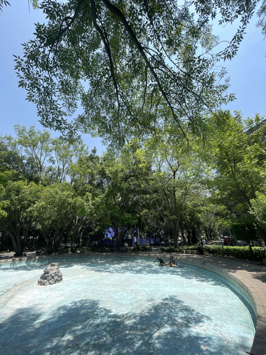 Glorieta Citlaltépetl en la Condesa