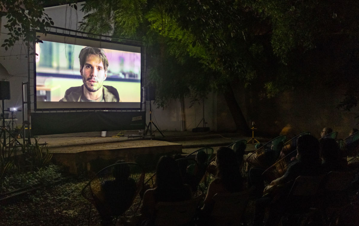 Proyecciones de cine al aire libre en CDMX