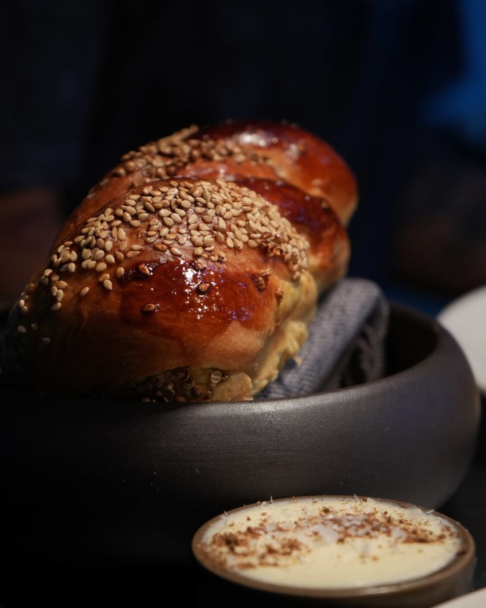 Pan brioche trenzado 