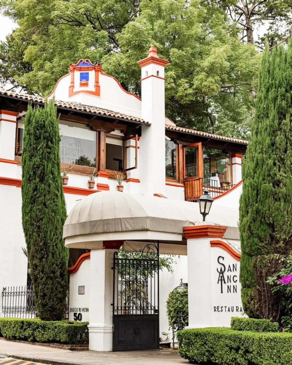 El bonito jardín en San Ángel perfecto para un brunch en domingo con las amigas