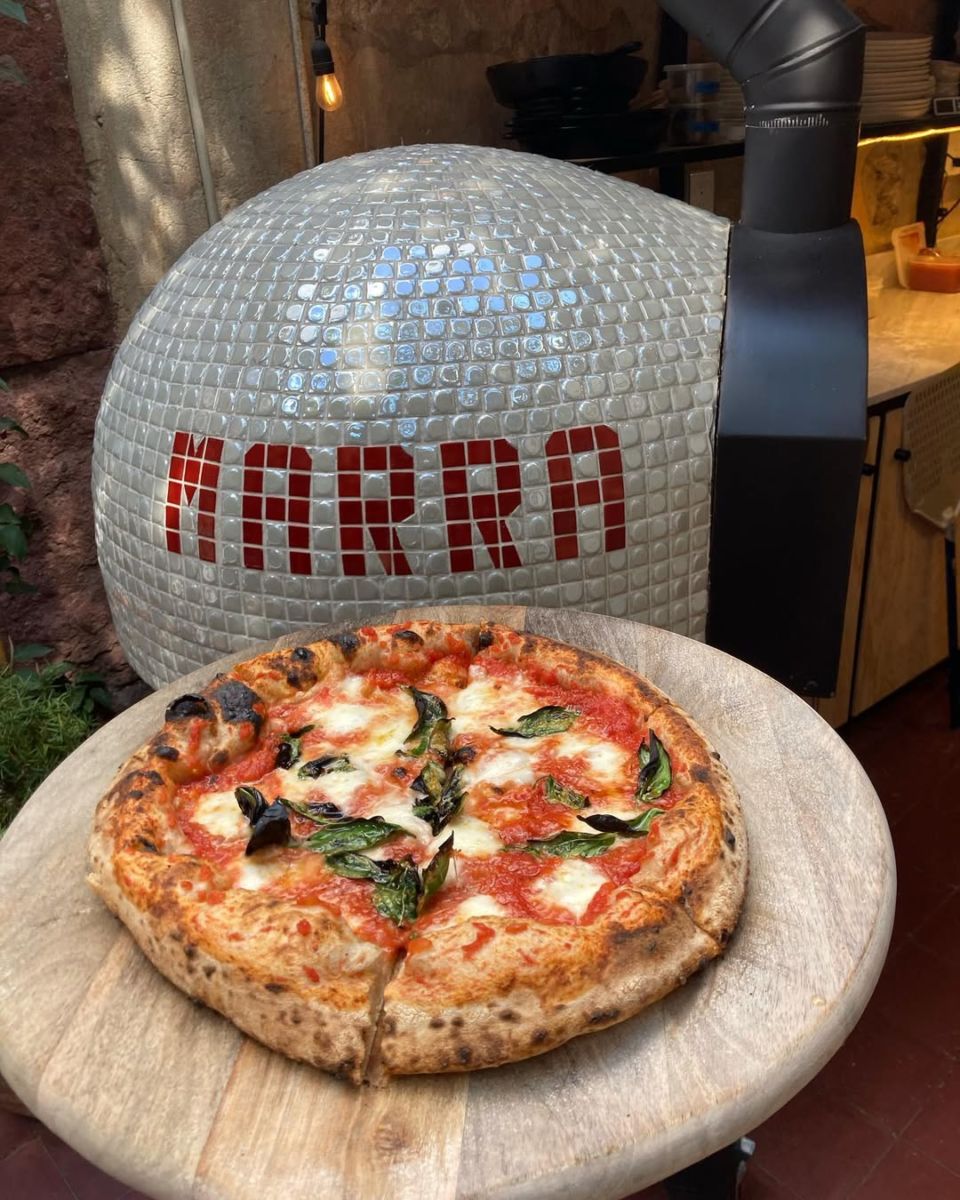 Pizza en Guanajuato. 
