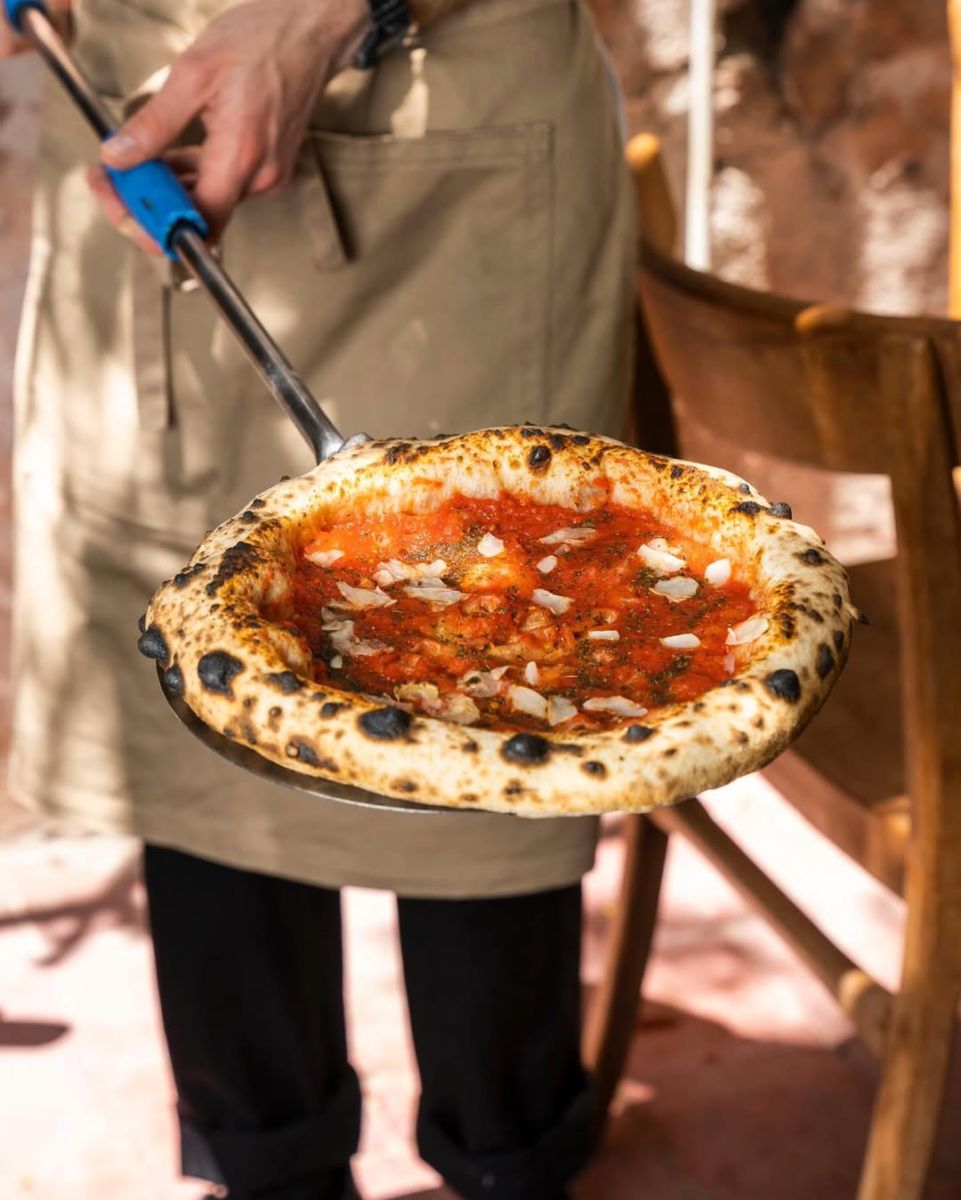 Pizza Marinara. 