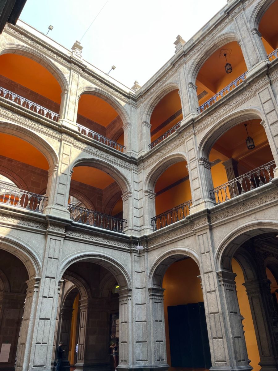 Antiguo colegio de san Ildefonso interior