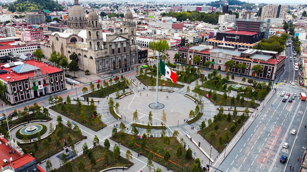 Plaza de Armas, Toluca. 