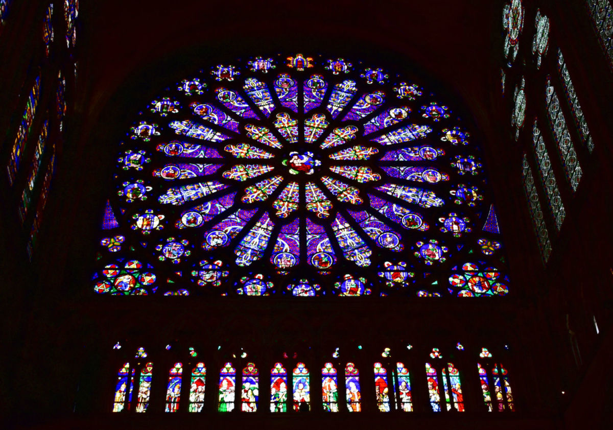 Vitrales de la Basílica de Saint Denis