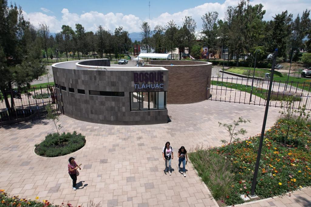 Entrada al Bosque de Tláhuac