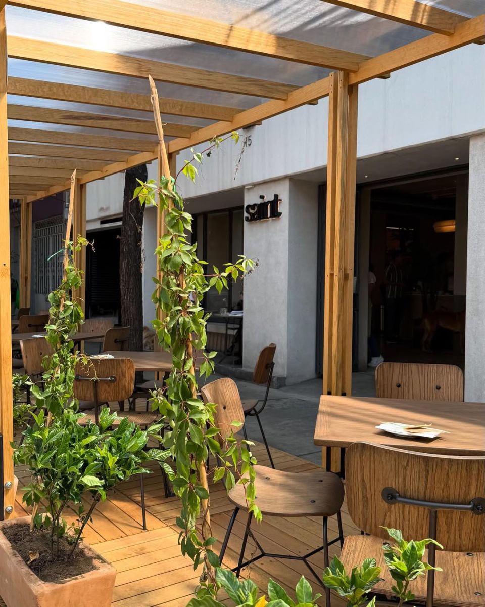 Saint Panadería es una panadería francesa en la Condesa 