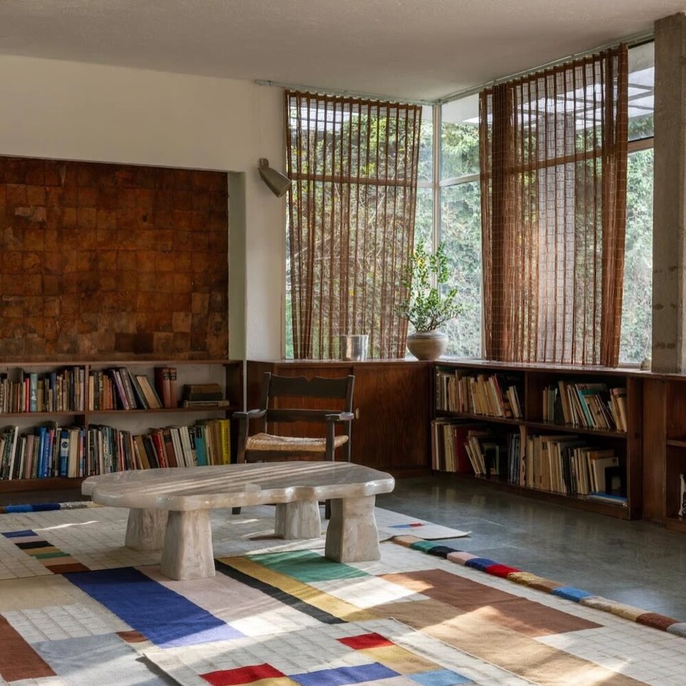 Interiores de la Casa Estudio Max Cetto