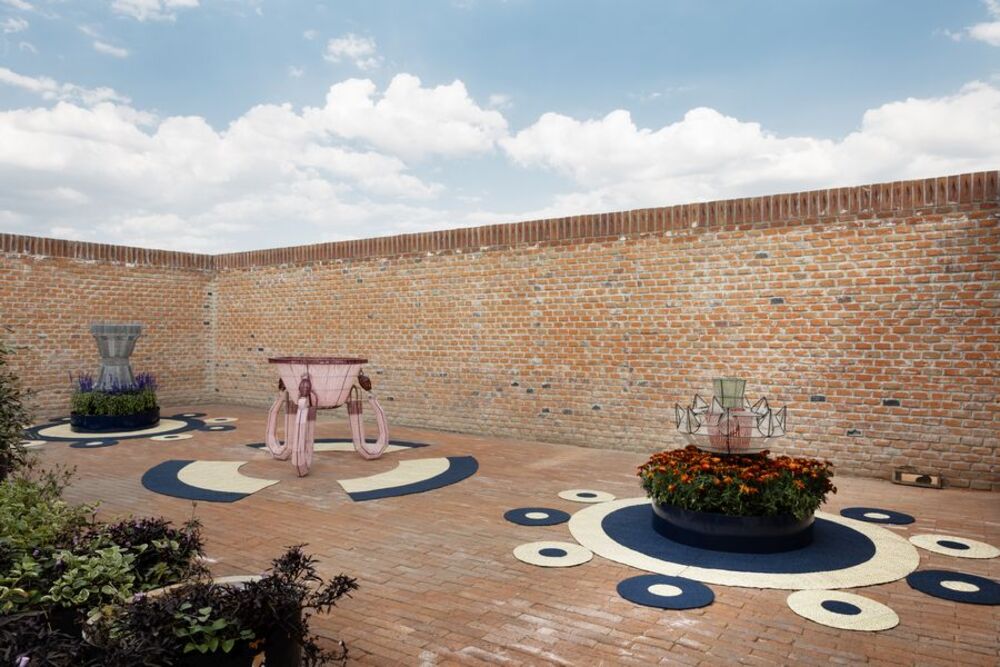 Terraza de Casa Wabi Sabino