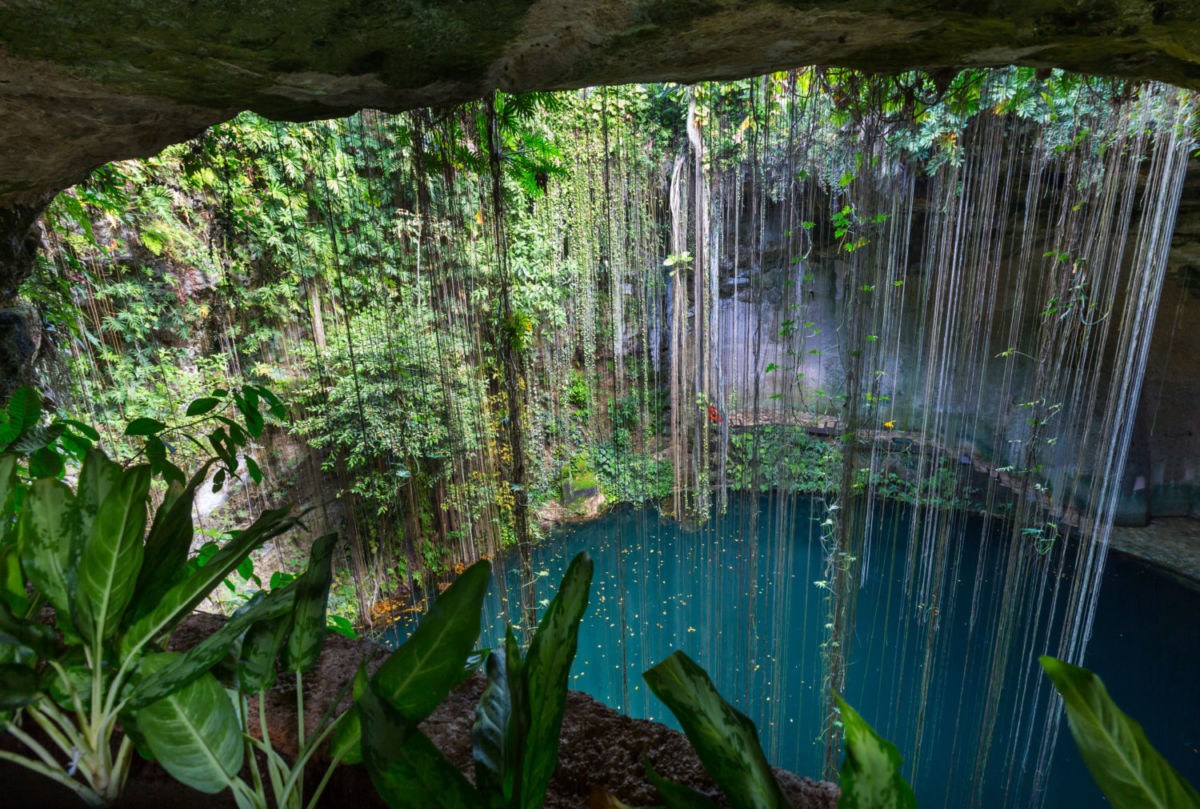 Ik Kil significa en la lengua maya 'el lugar de los vientos' 