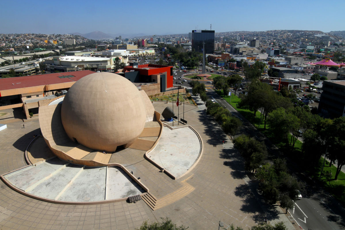 Vista aérea del Centro Cultural de Tijuana