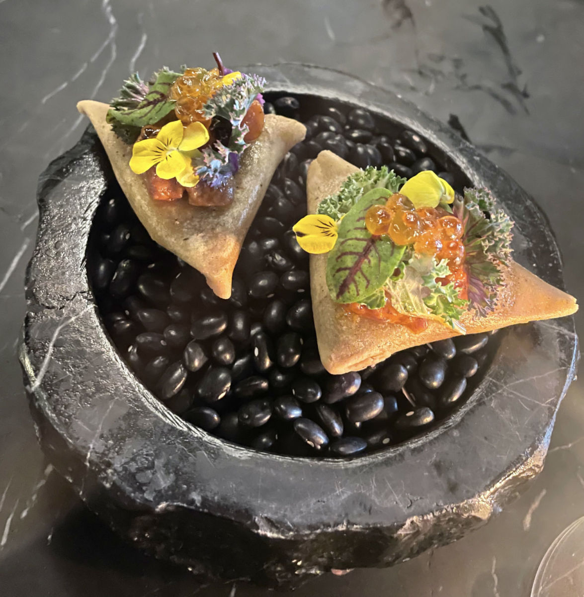 Menú degustación en la colonia Roma