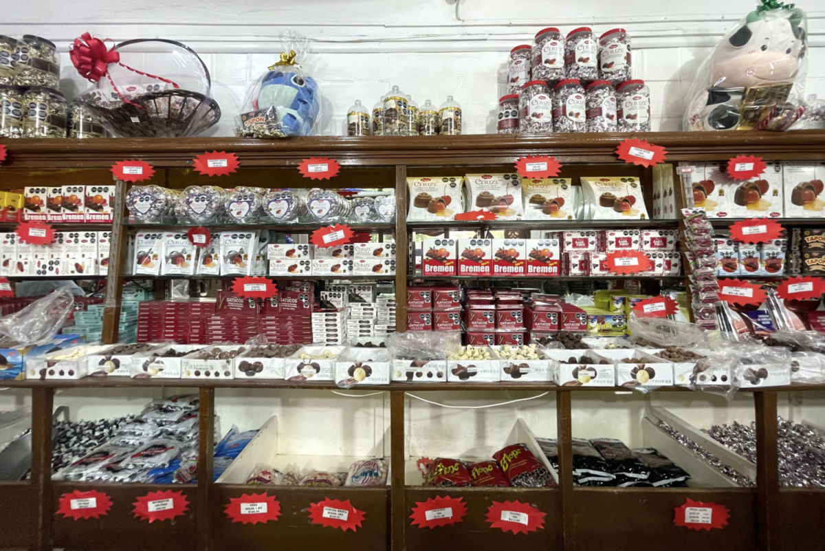 Tienda de chocolates Bremen en la CDMX