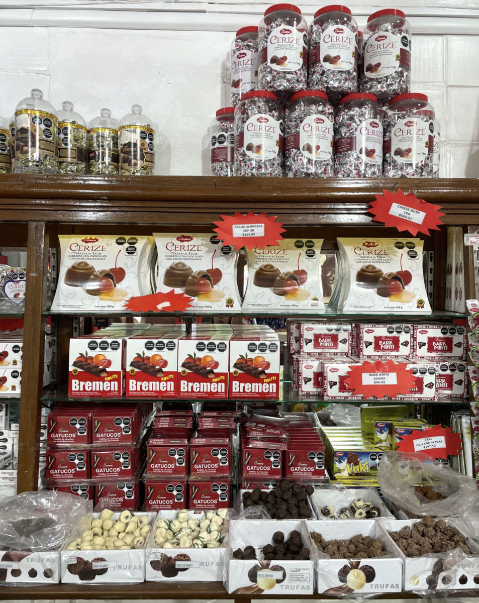 Tienda de chocolates Bremen en la CDMX
