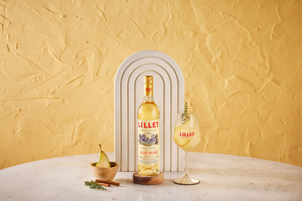 Cóctel Lillet au Soleil
